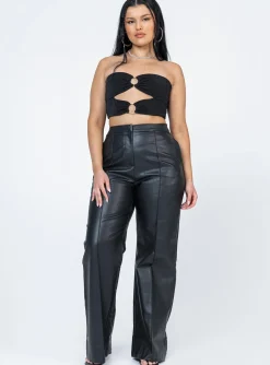 Princess Polly Takeover Top Black Store