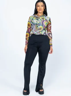 Princess Polly Tala Pants  Black Shop