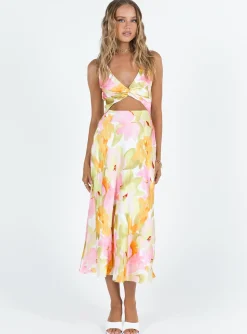 Princess Polly Talbery Midi Dress  Multi Online