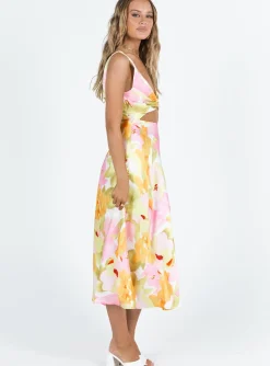 Princess Polly Talbery Midi Dress  Multi Online
