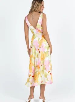 Princess Polly Talbery Midi Dress  Multi Online