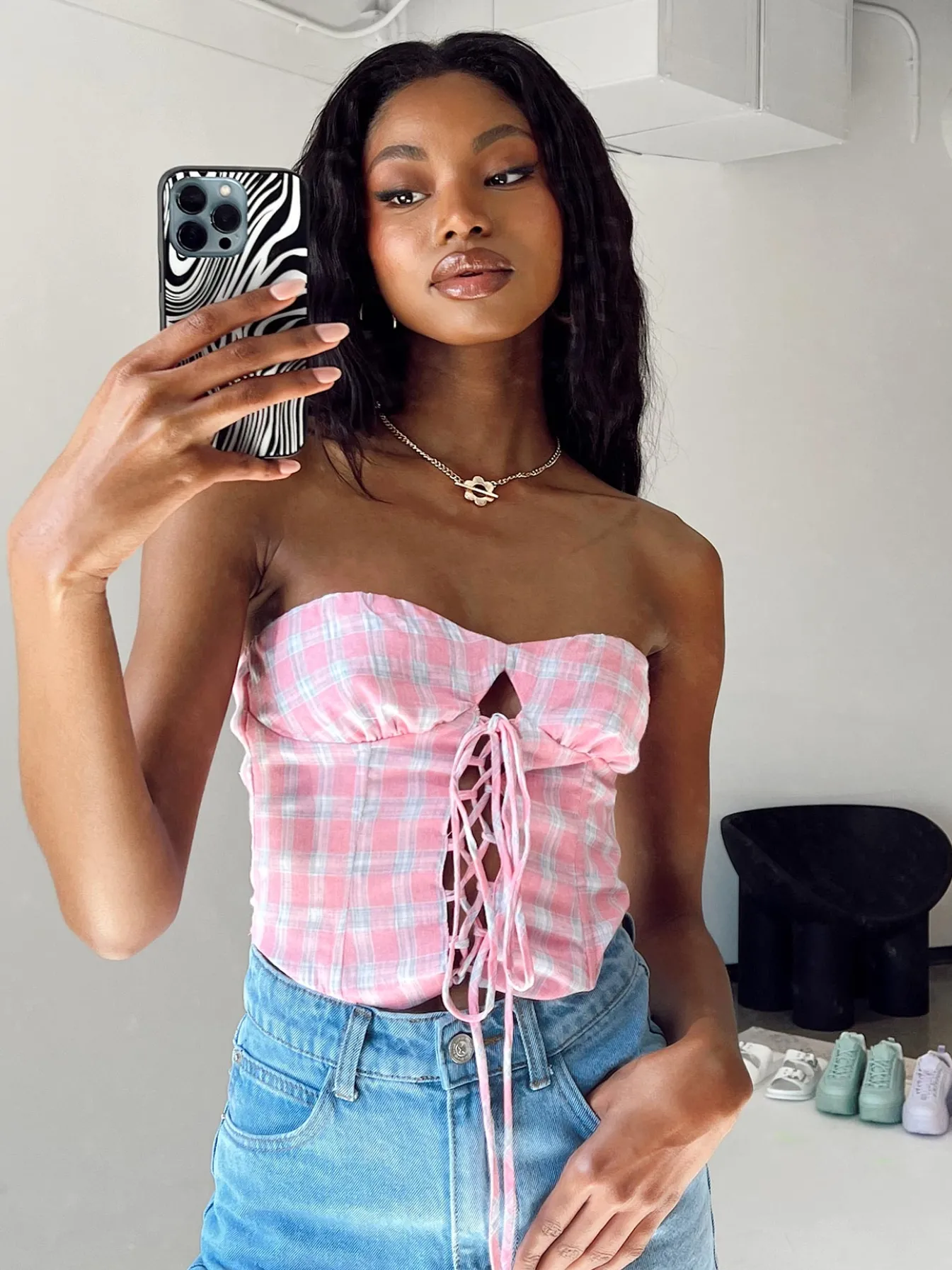 Princess Polly Tamari Top Pink Shop
