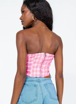 Princess Polly Tamari Top Pink Shop