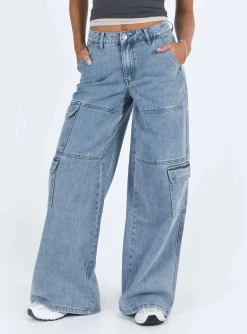 Princess Polly Tamba Cargo Jeans  Denim Best