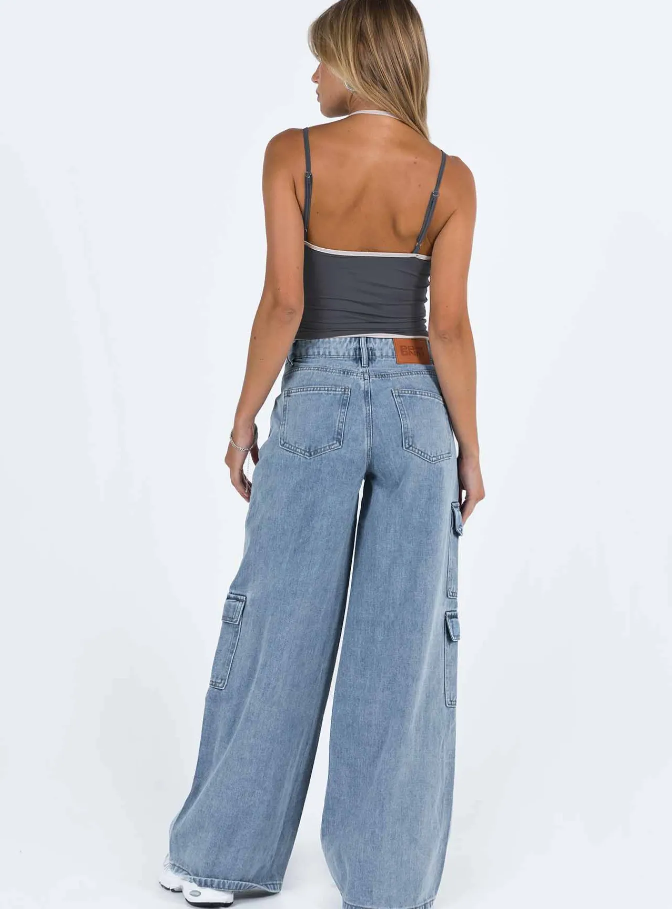 Princess Polly Tamba Cargo Jeans Denim Best