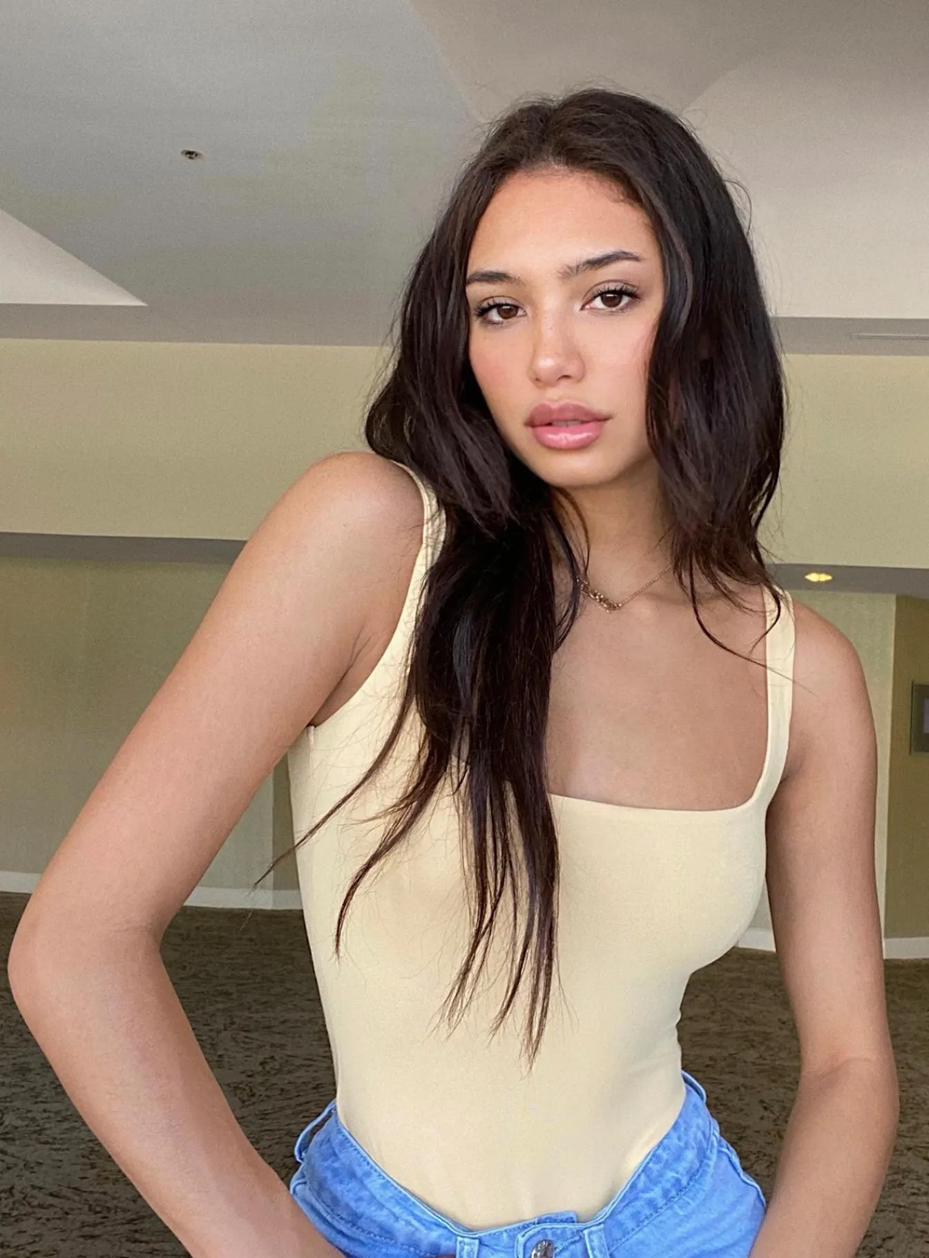Princess Polly Tamikah Bodysuit Yellow Online