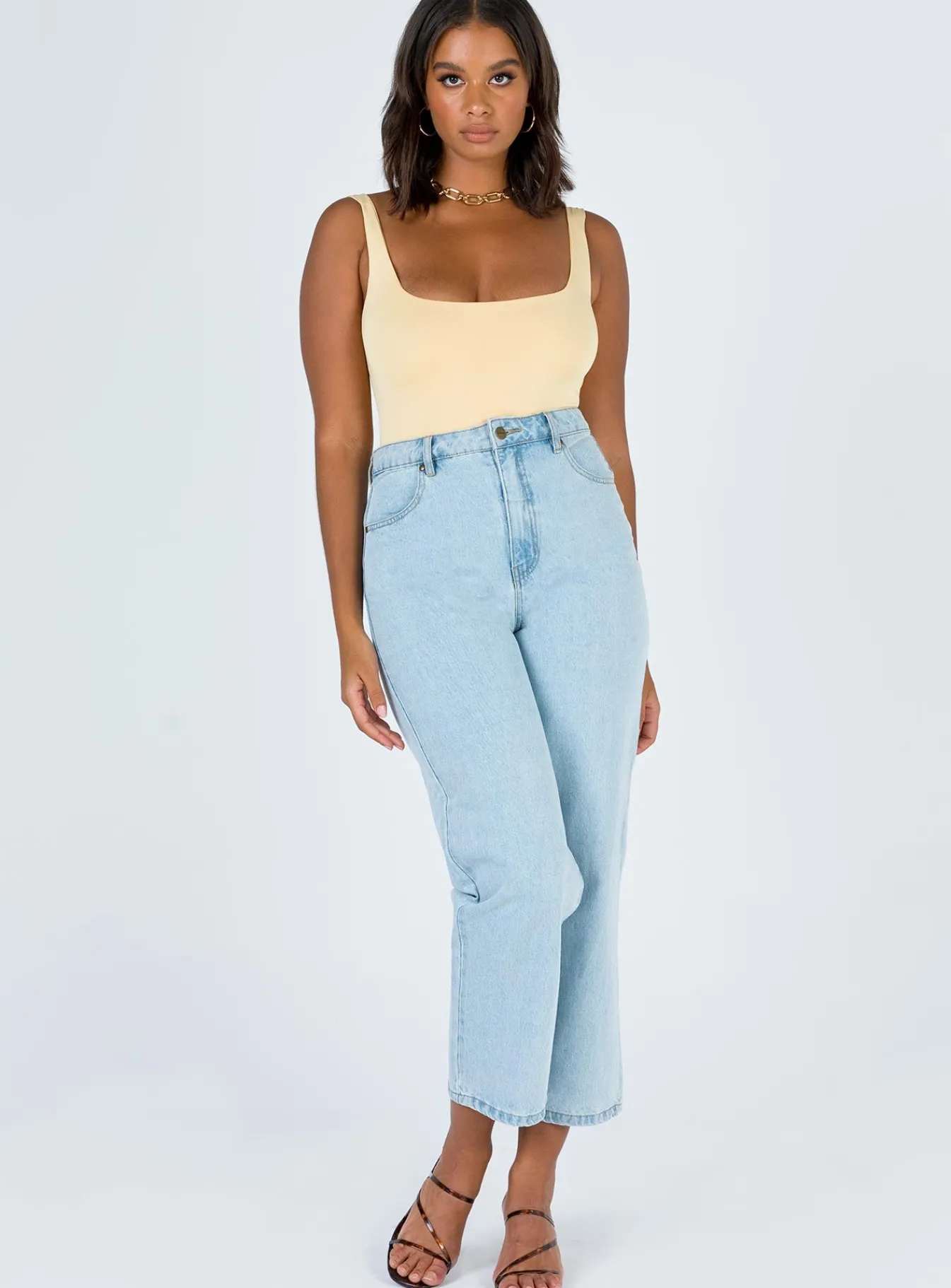 Princess Polly Tamikah Bodysuit Yellow Online