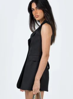 Princess Polly Tamina Mini Dress Black Sale