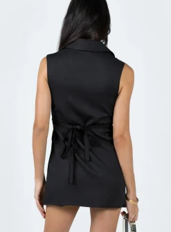 Princess Polly Tamina Mini Dress Black Sale