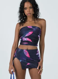 Princess Polly Tammin Mini Skirt Multi New