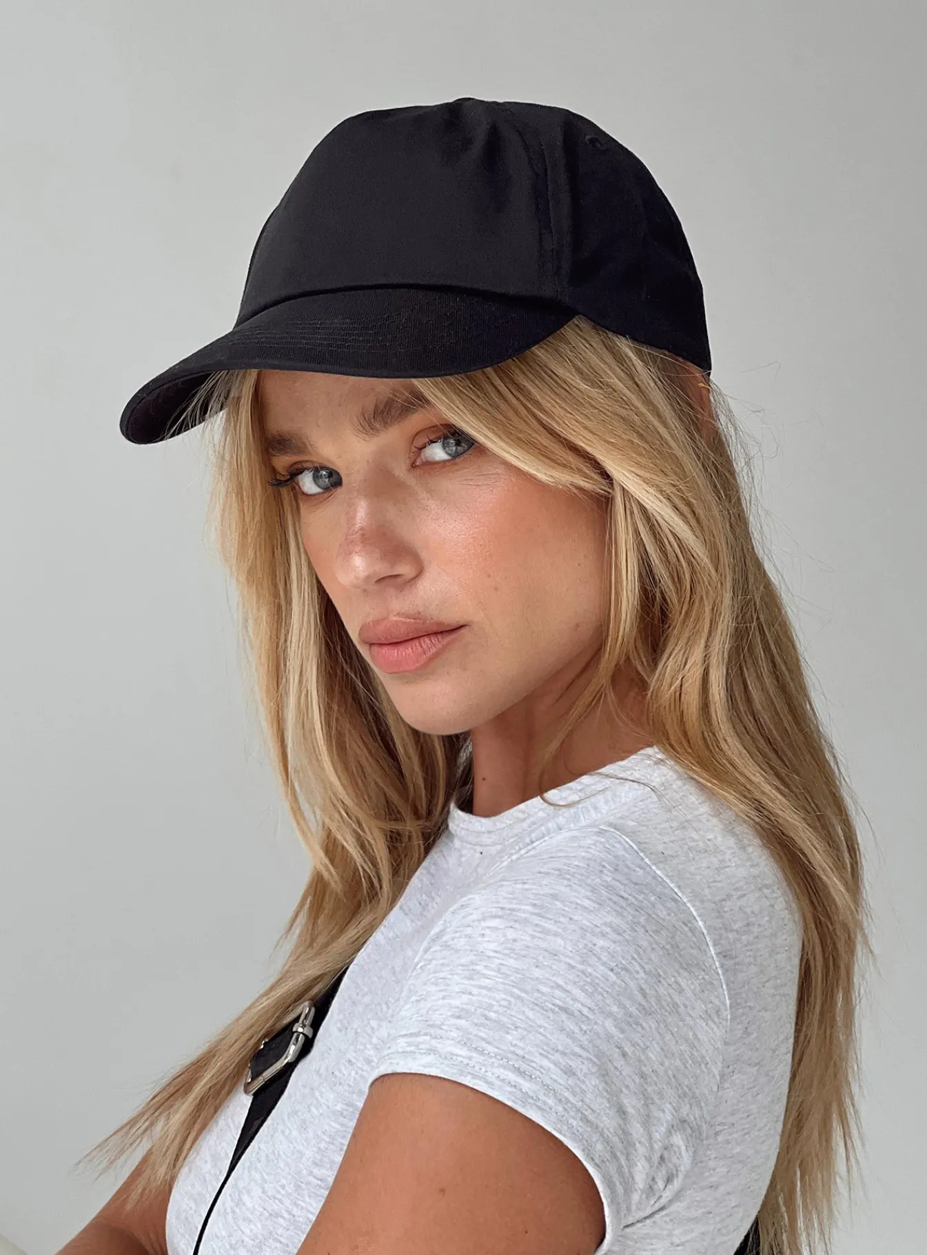 Princess Polly Tamra Cap Black Discount