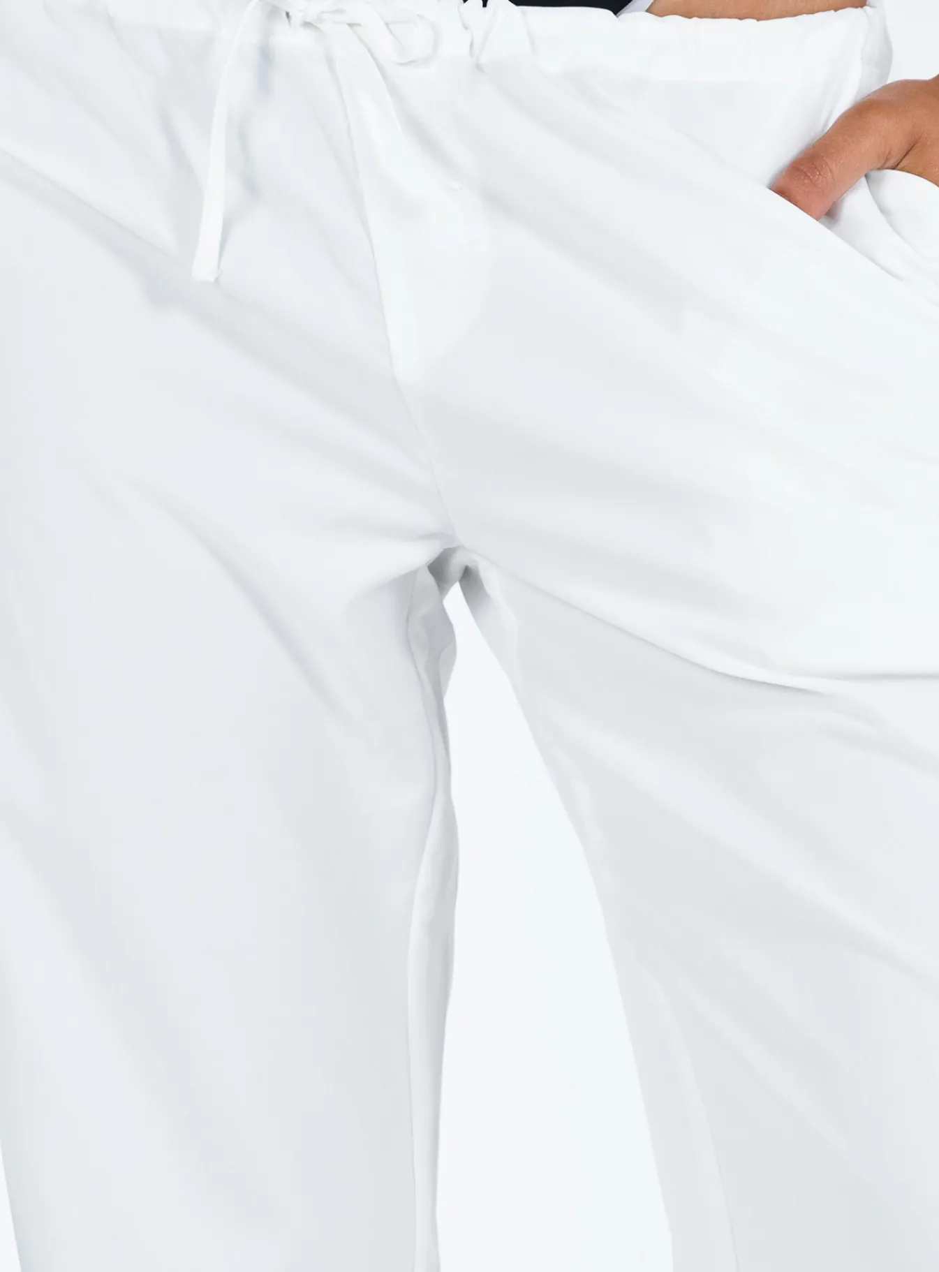 Princess Polly Tarves Pants White Discount
