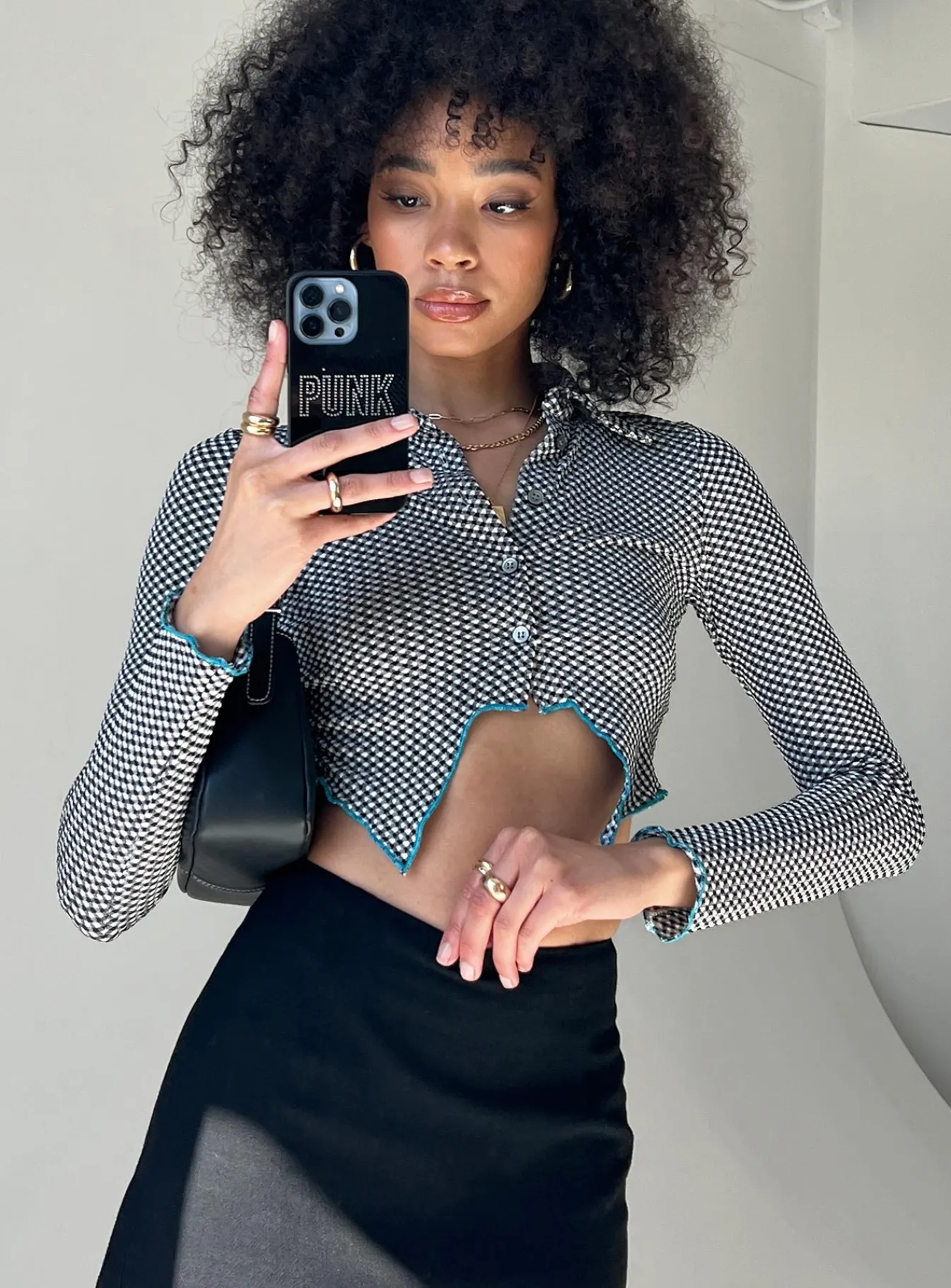 Princess Polly Tavi Long Sleeve Top Black Store