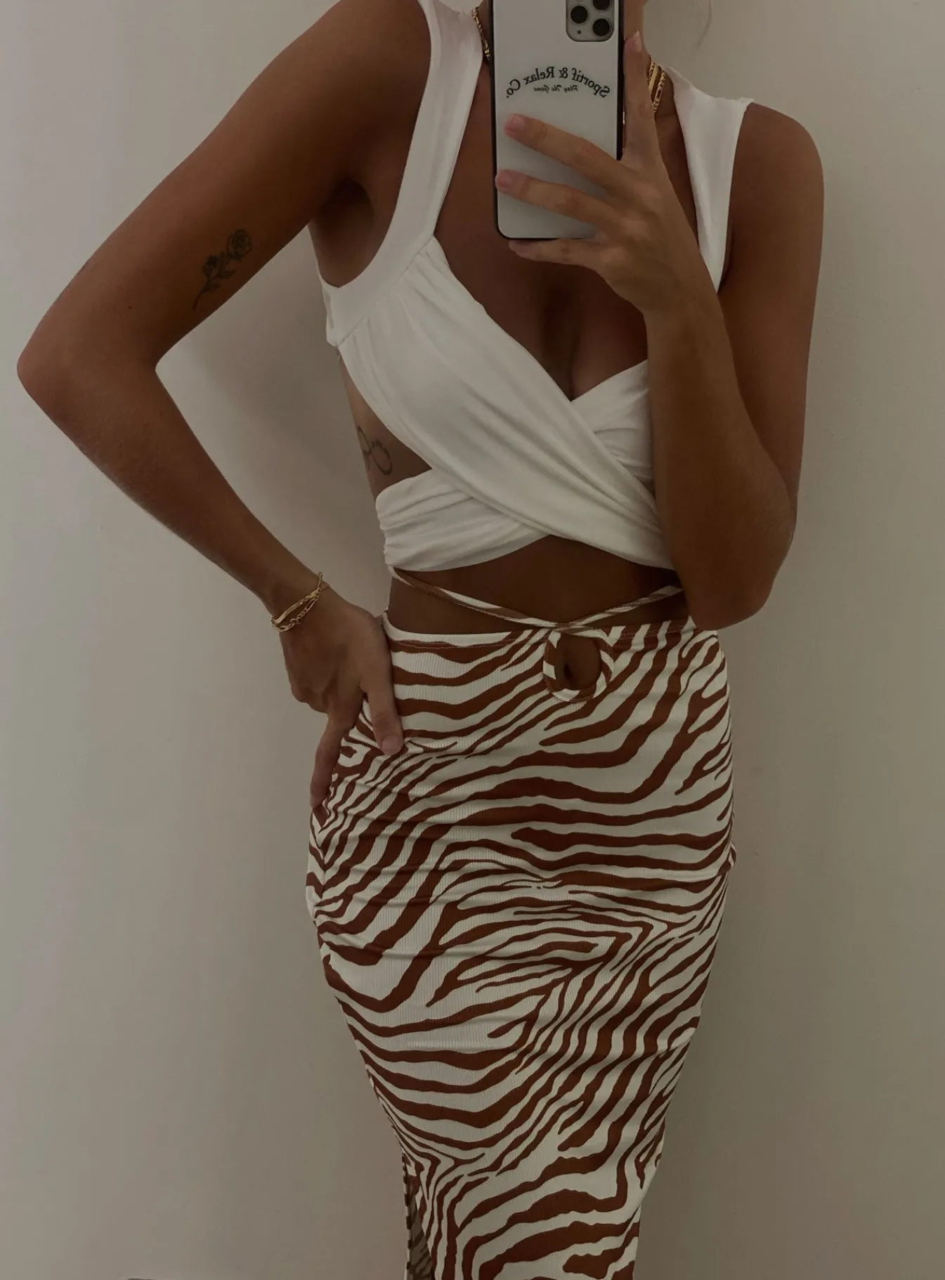 Princess Polly Taylor Top White Cheap