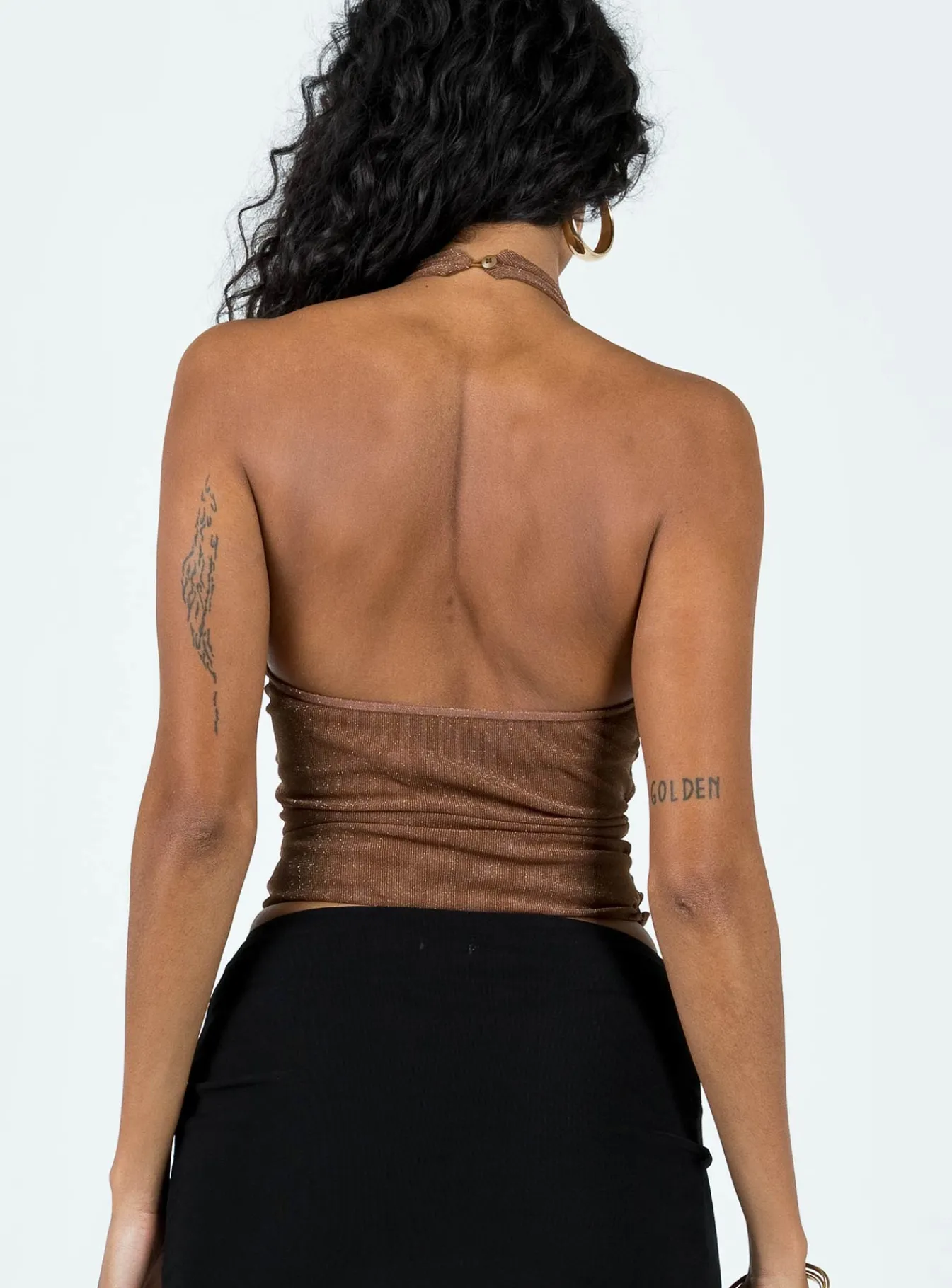 Princess Polly Terah Top Brown Cheap