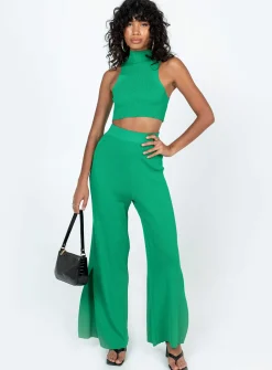 Princess Polly Terrell Set  Green Flash Sale