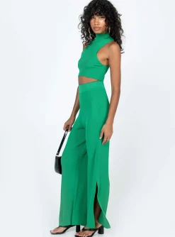 Princess Polly Terrell Set  Green Flash Sale