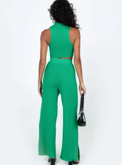 Princess Polly Terrell Set  Green Flash Sale