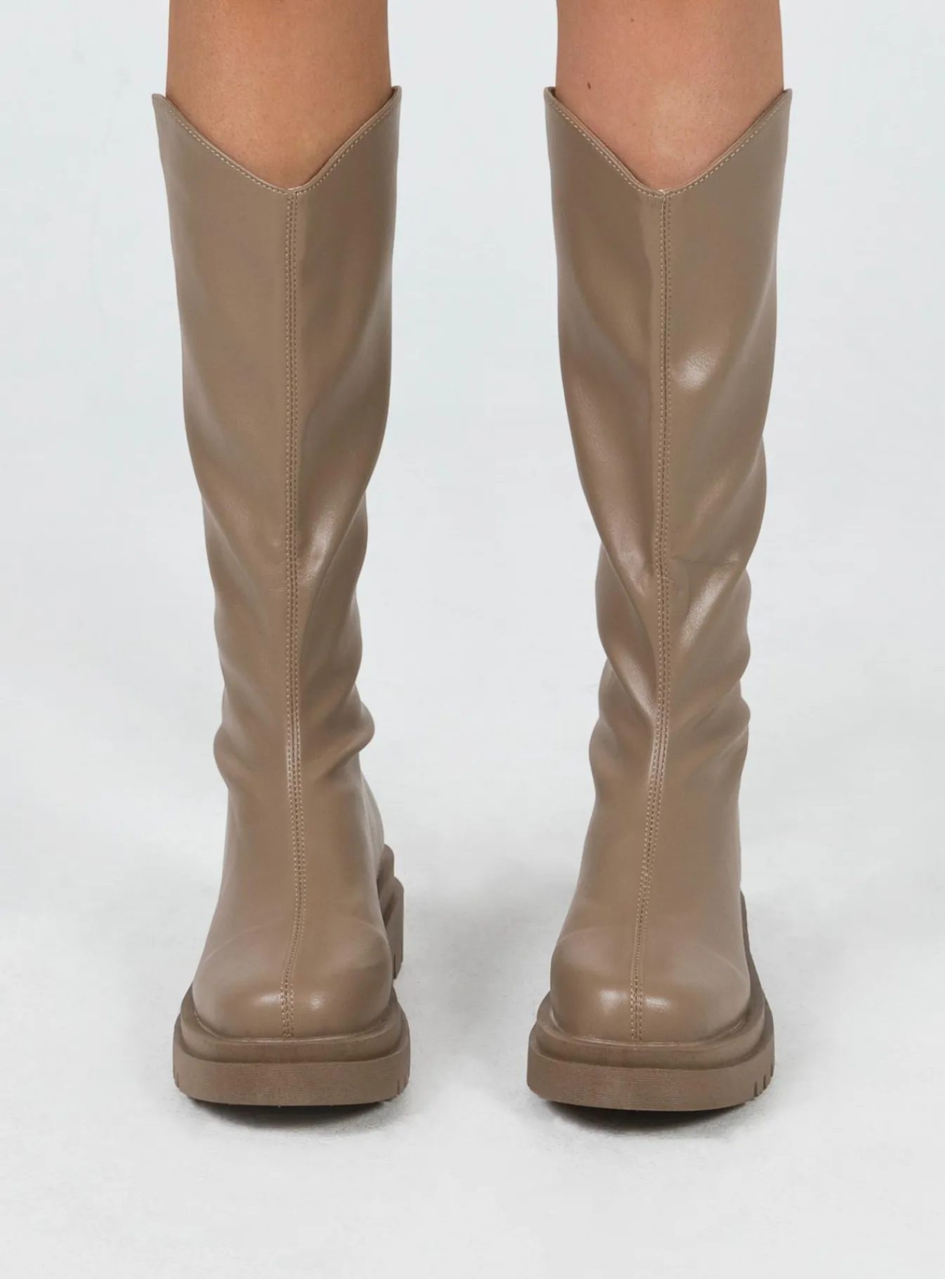 Princess Polly Tessa Boot Beige Online