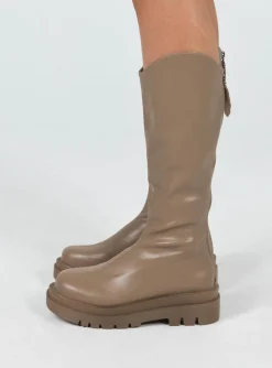 Princess Polly Tessa Boot Beige Online