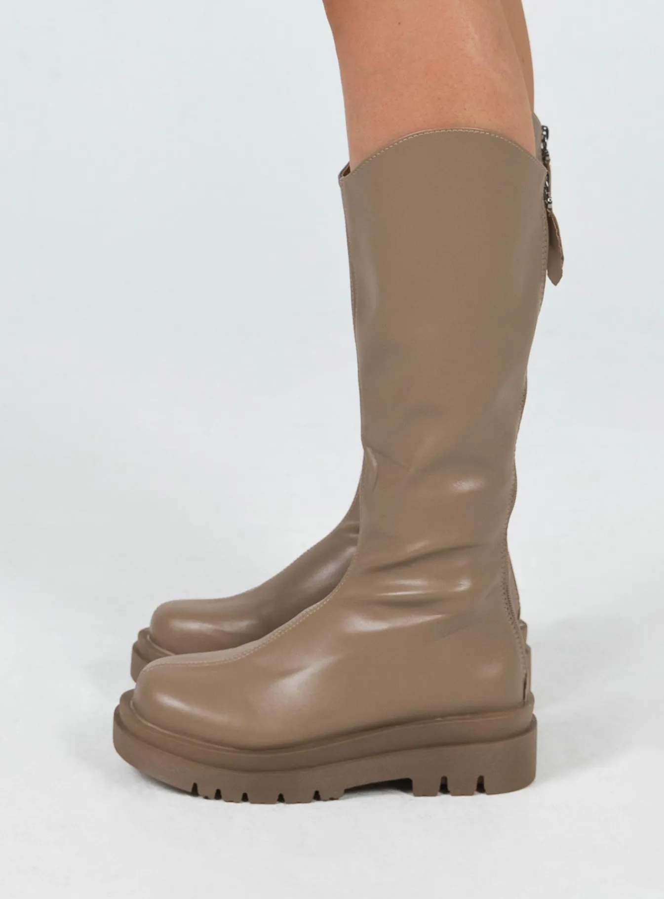 Princess Polly Tessa Boot Beige Online