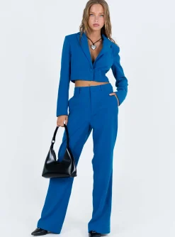 Princess Polly Tetley Blazer Blue Best