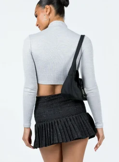 Princess Polly The Beau Mini Skirt Black Cheap