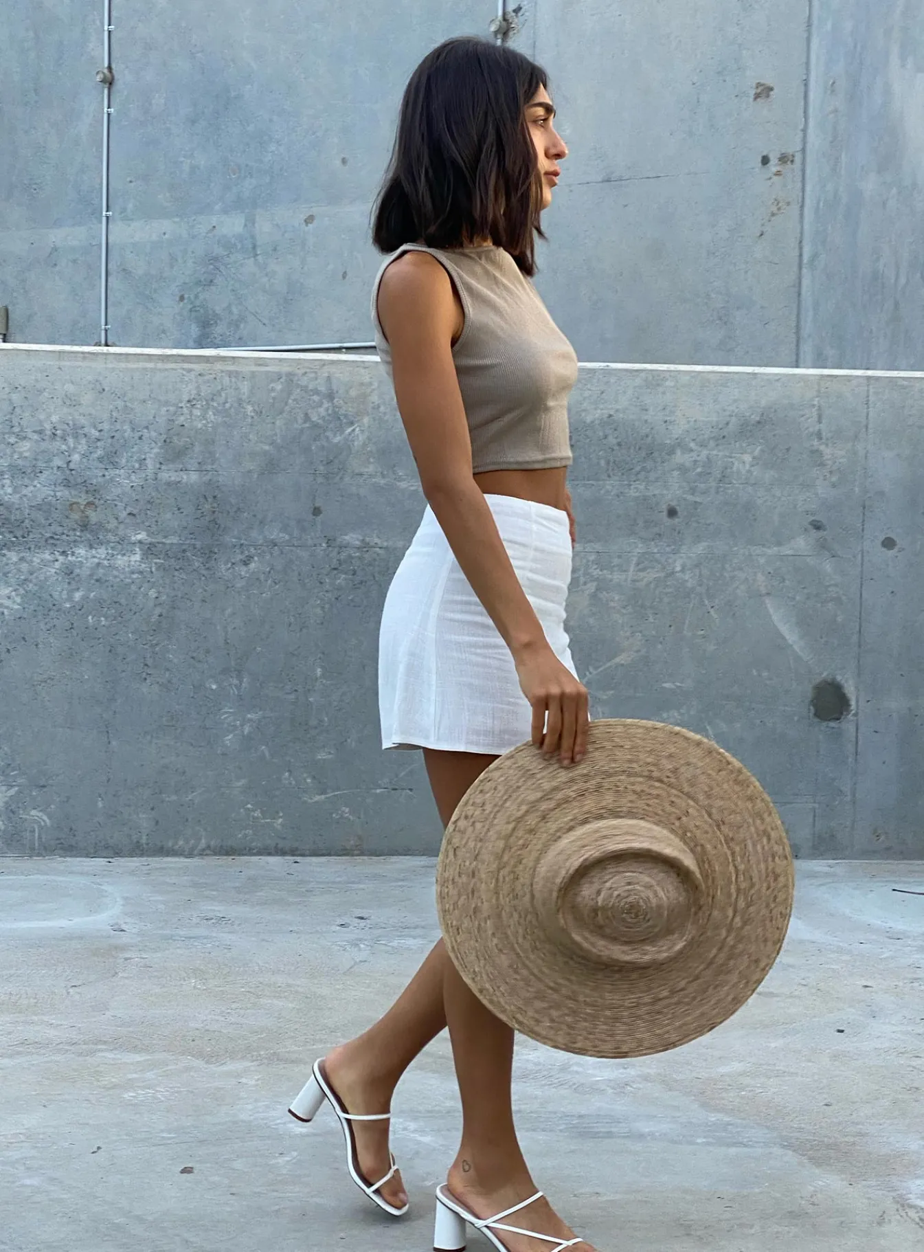 Princess Polly The Becka Heels White Hot