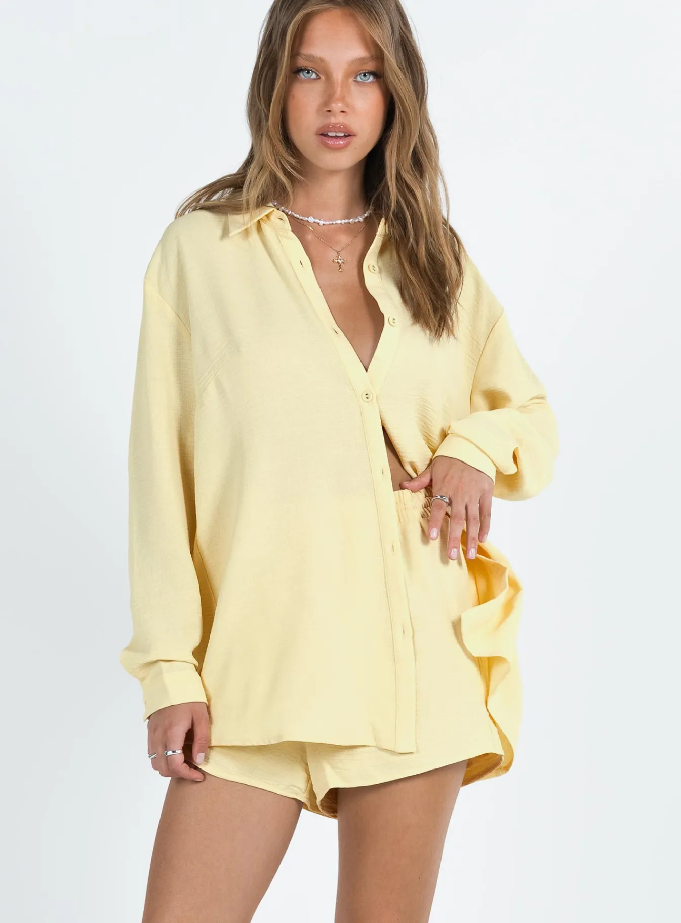 Princess Polly The Chloe Set Yellow Cheap