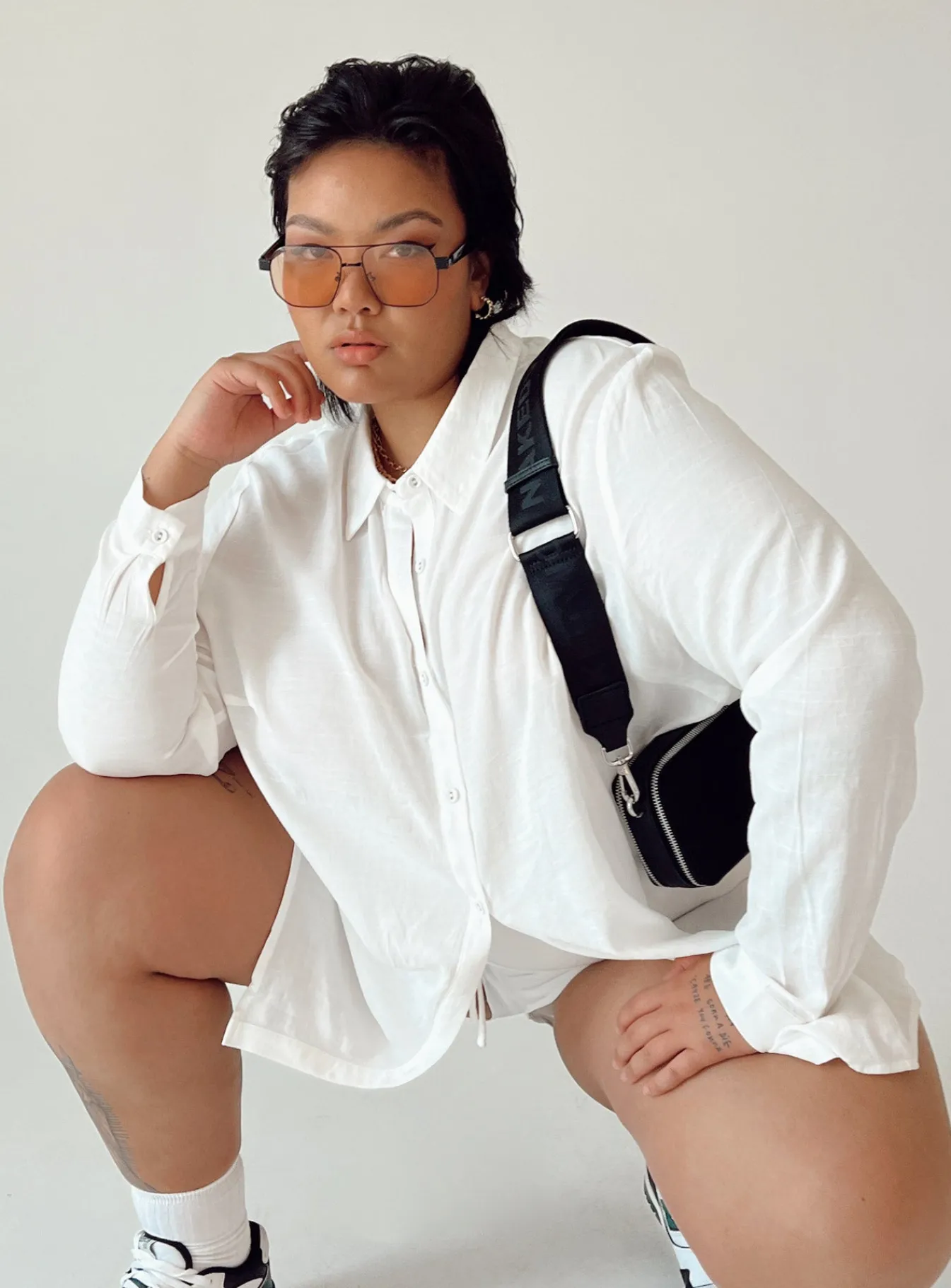 Princess Polly The Chloe Setcurve White Flash Sale