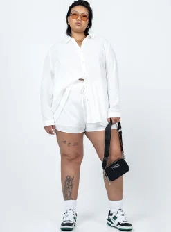 Princess Polly The Chloe Setcurve White Flash Sale