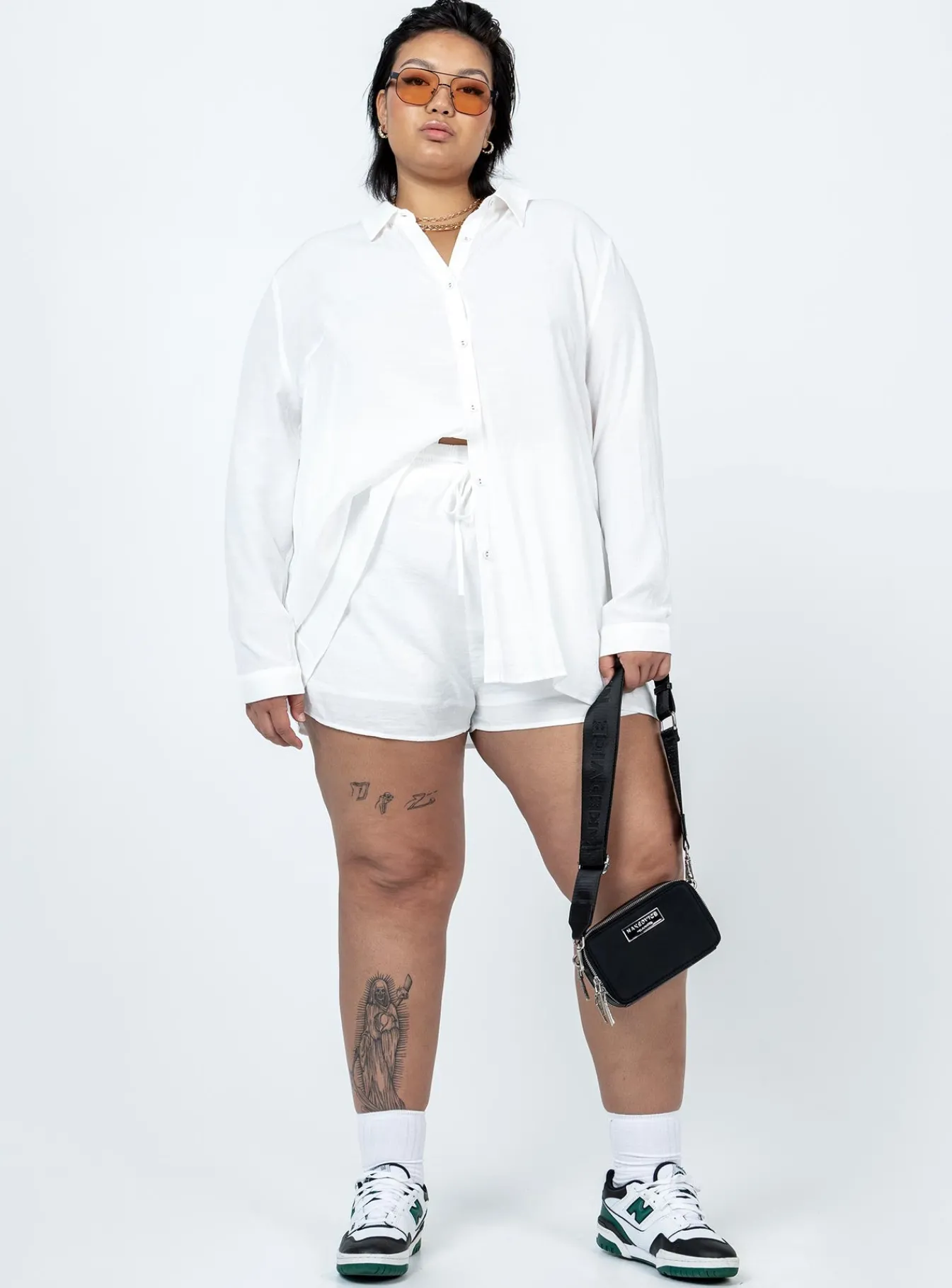 Princess Polly The Chloe Setcurve White Flash Sale