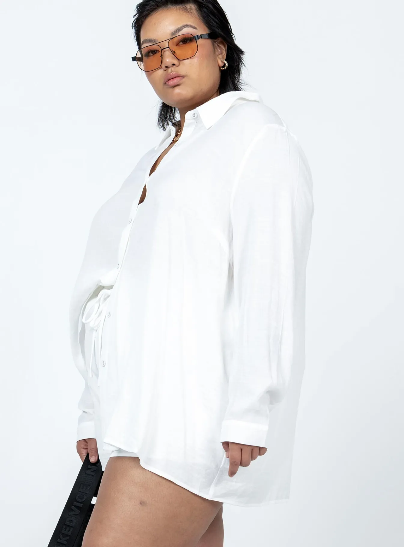 Princess Polly The Chloe Setcurve White Flash Sale