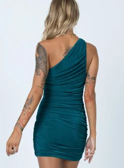 Princess Polly The Goddess Mini Dress Forest Green Online