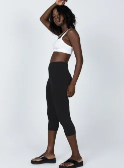 Princess Polly The Highway Capris   Black Cheap