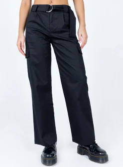 Princess Polly The Jeenah Pants  Black Hot