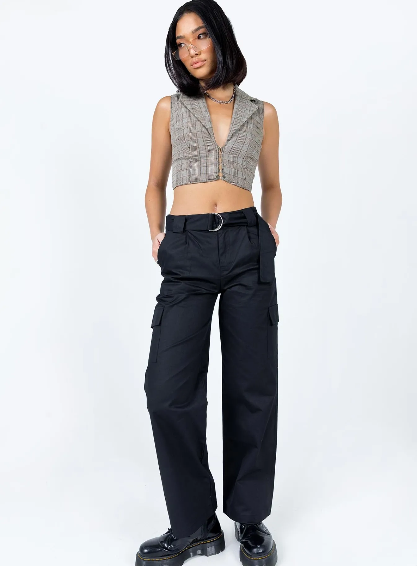 Princess Polly The Jeenah Pants Black Hot
