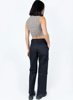 Princess Polly The Jeenah Pants Black Hot