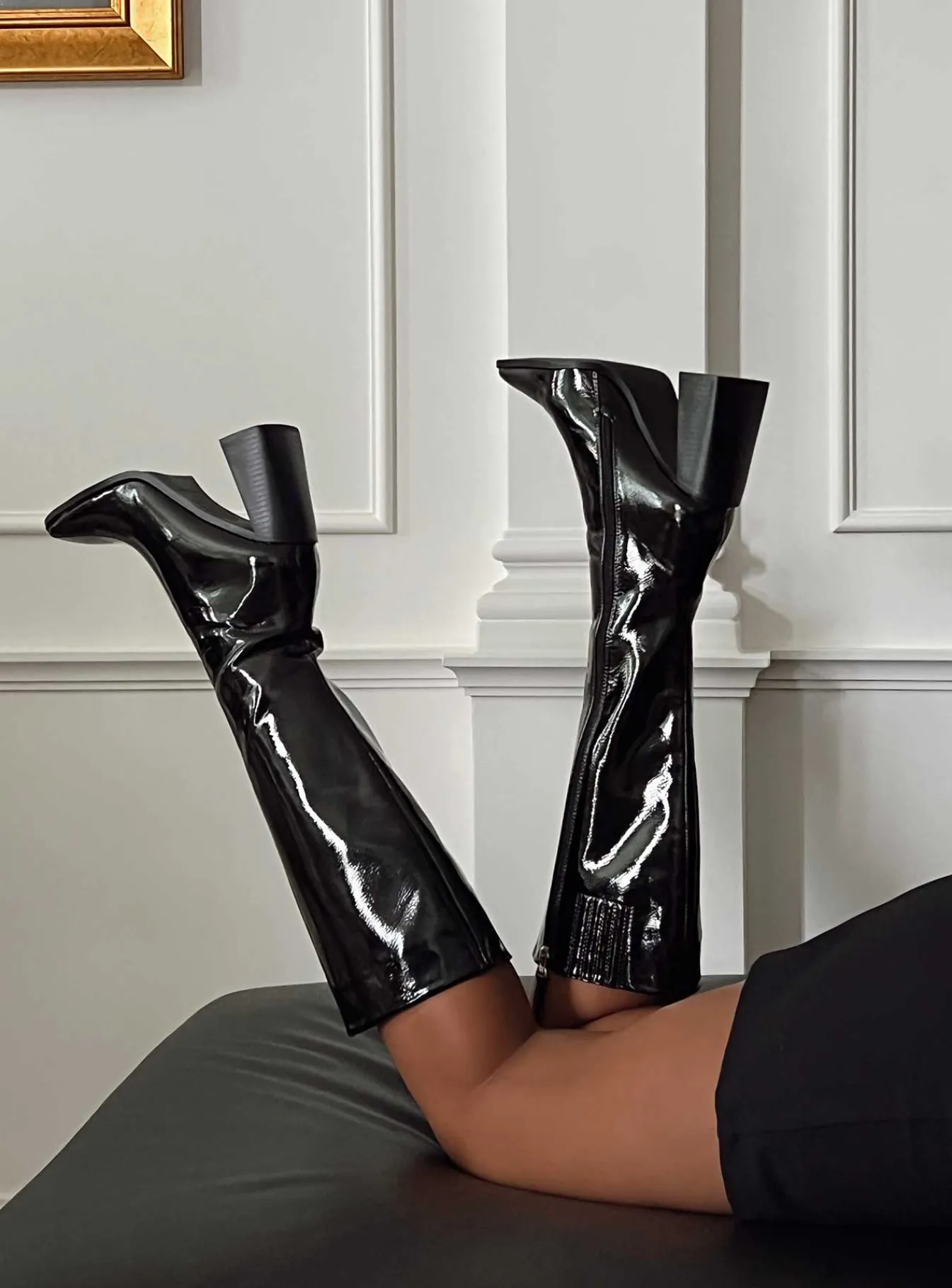 Princess Polly The Jessa Boots Black Cheap