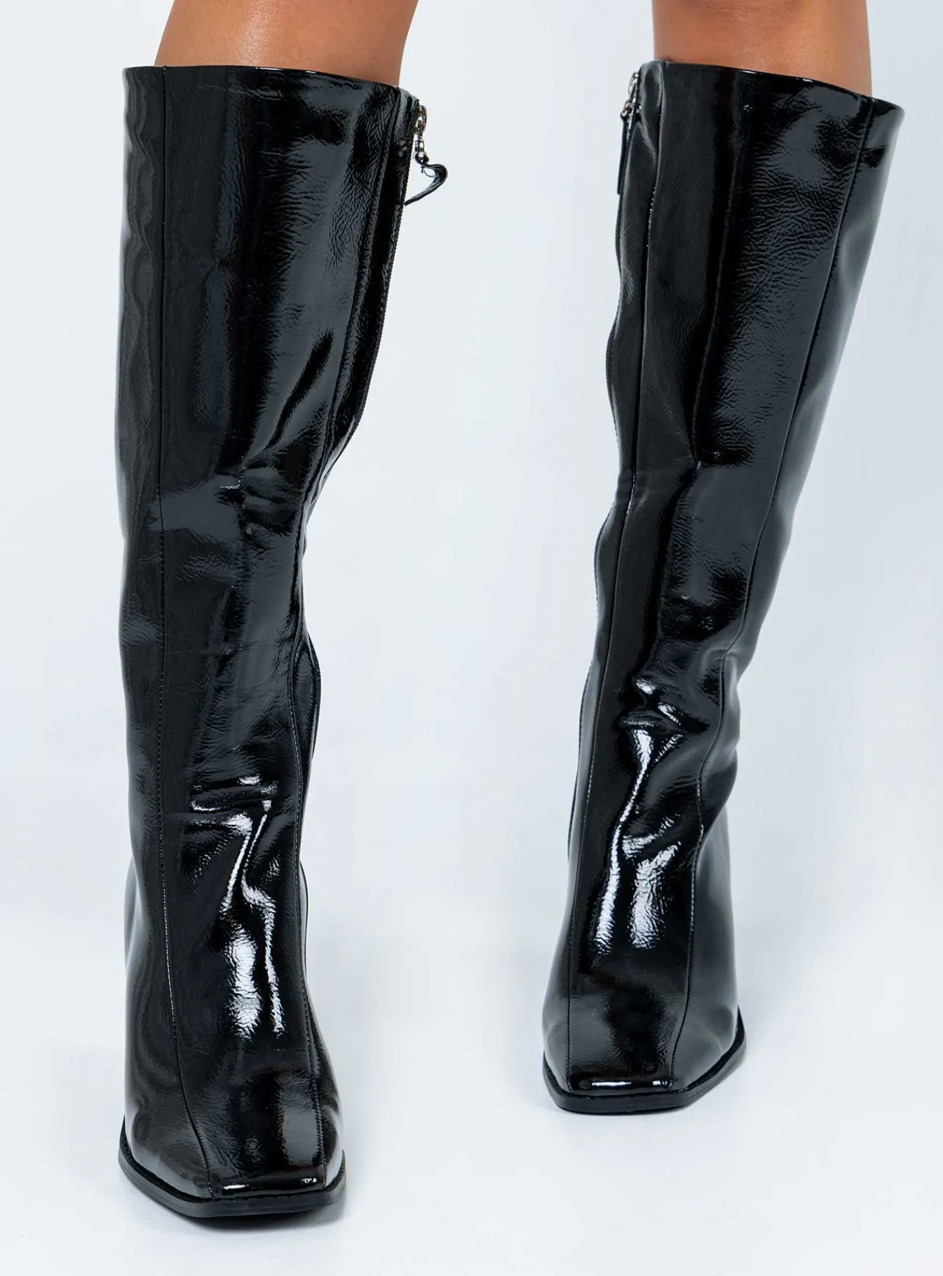 Princess Polly The Jessa Boots Black Cheap
