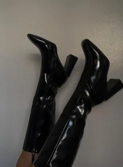 Princess Polly The Jessa Boots Black Cheap