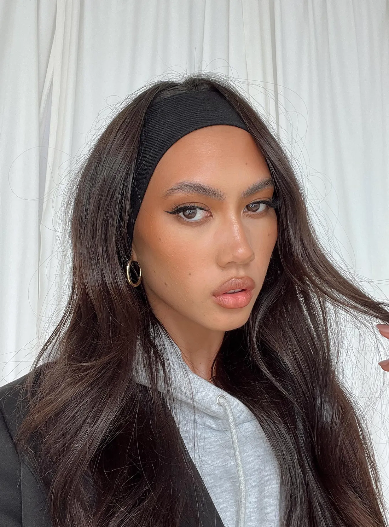Princess Polly The Juney Headband Black Sale