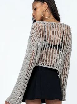 Princess Polly The Kennedy Sweater Beige Shop