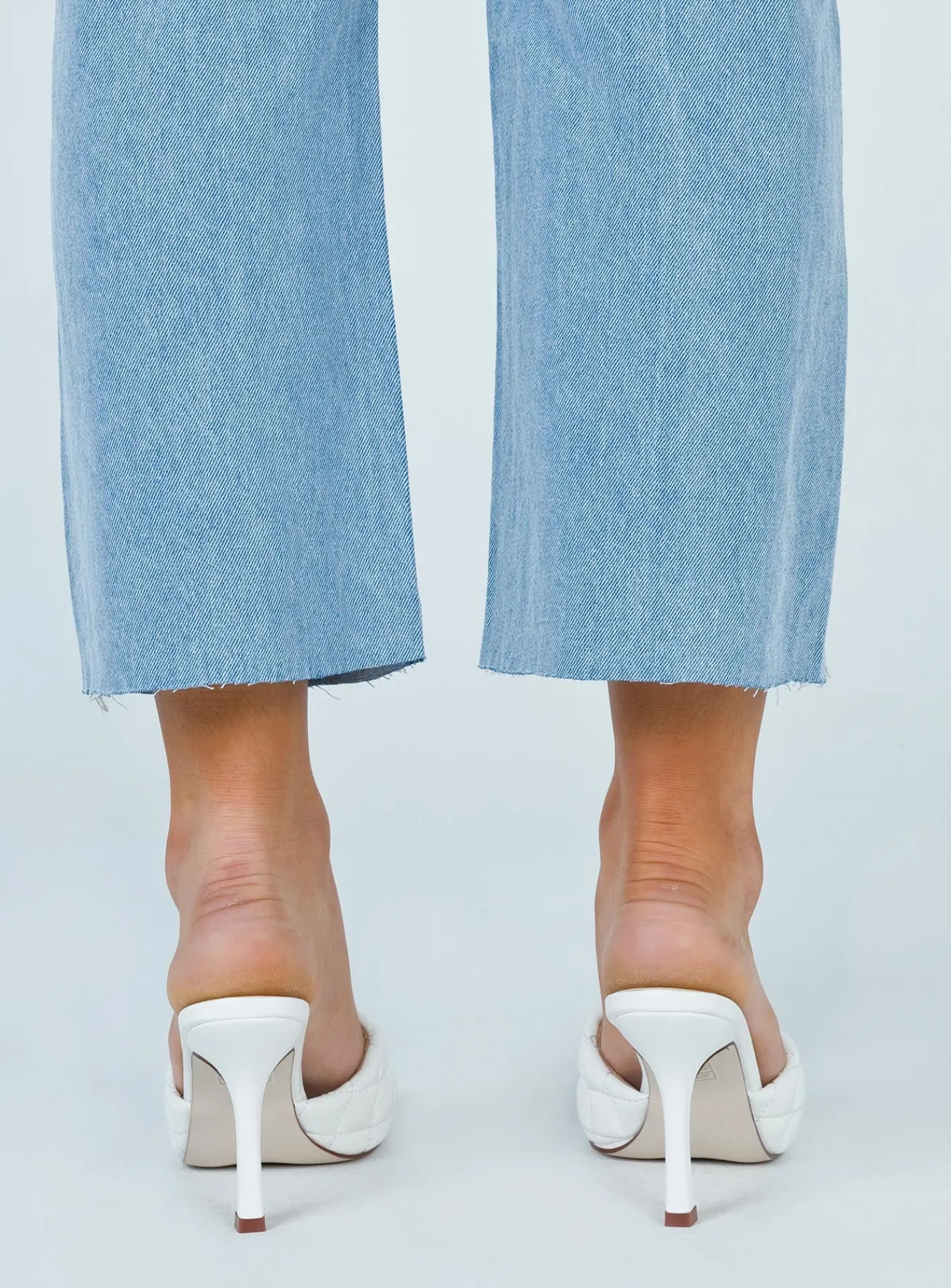 Princess Polly The Leigh Heels White Sale