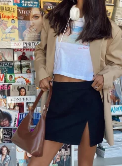 Princess Polly The Lola Mini Skirt  Black Best Sale