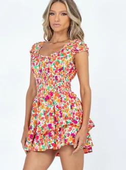 Princess Polly The Love Galore Romper Multi Floral Best