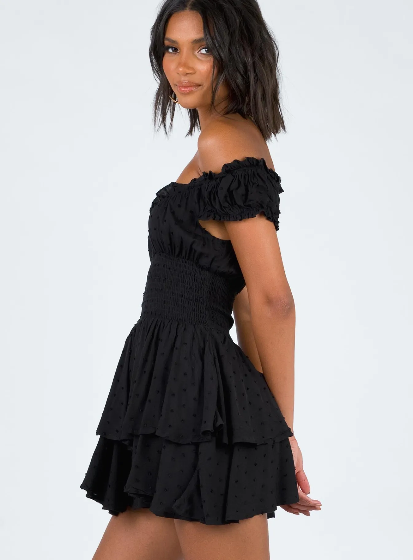 Princess Polly The Love Galore Romper Black Hot