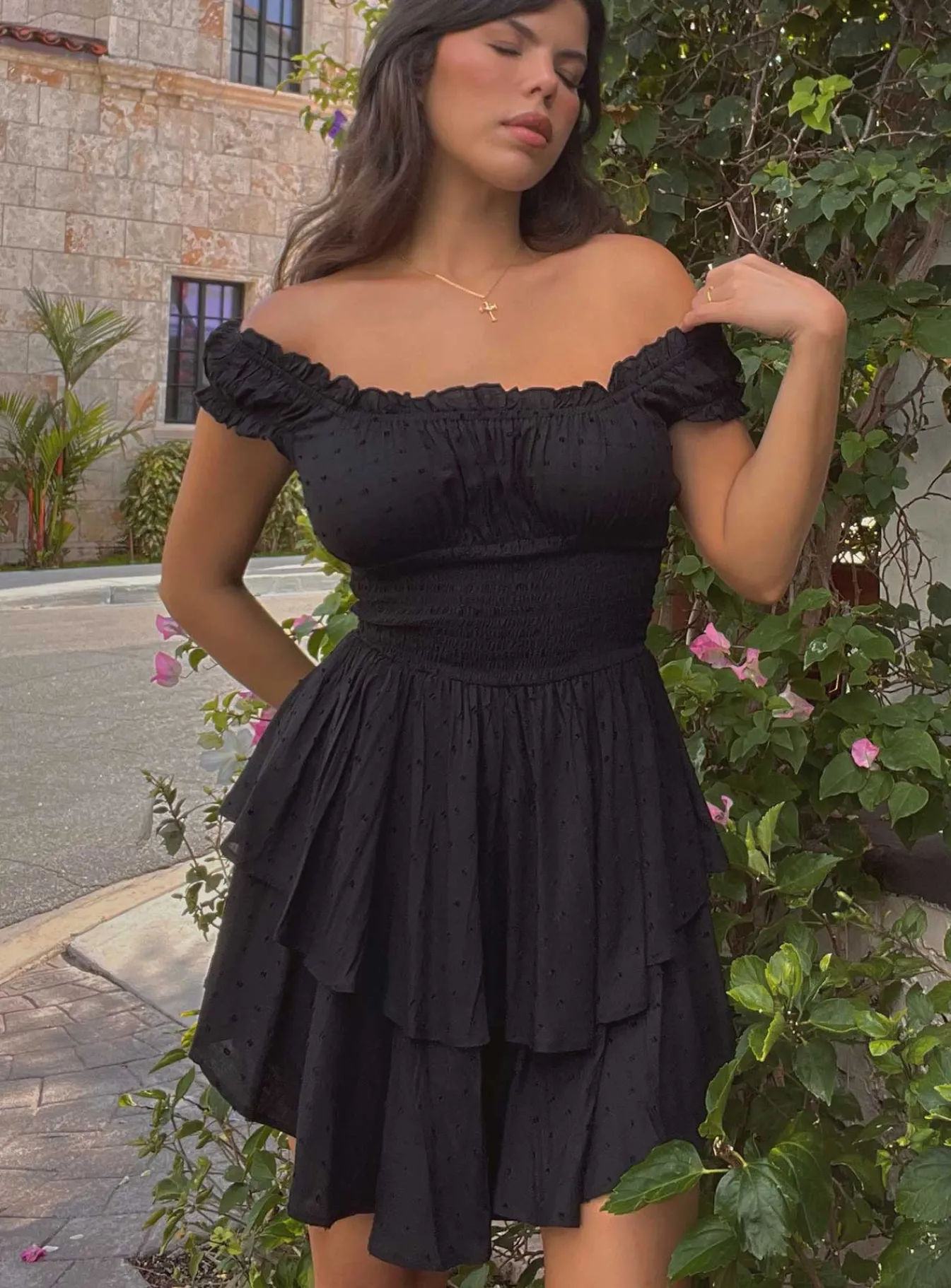 Princess Polly The Love Galore Romper Black Hot