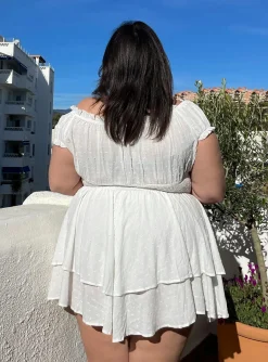 Princess Polly The Love Galore Rompercurve White Discount