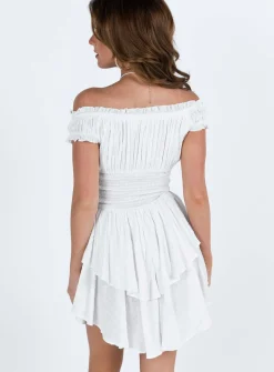 Princess Polly The Love Galore Romperpetite White Flash Sale